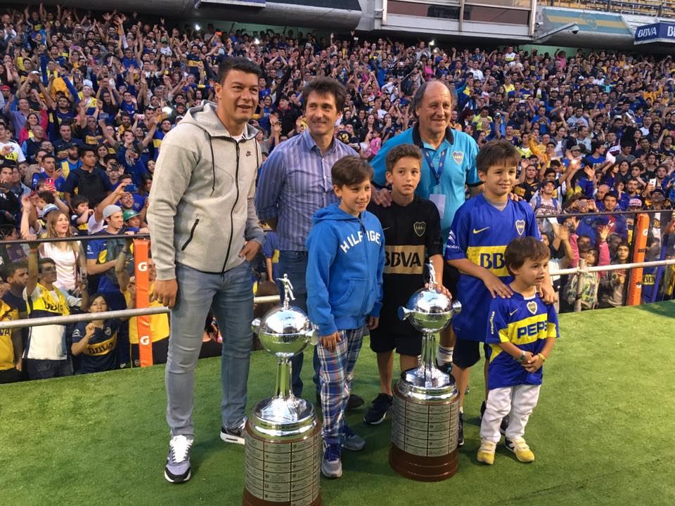 Expo Boca, trofeos de la Copa Libertadores