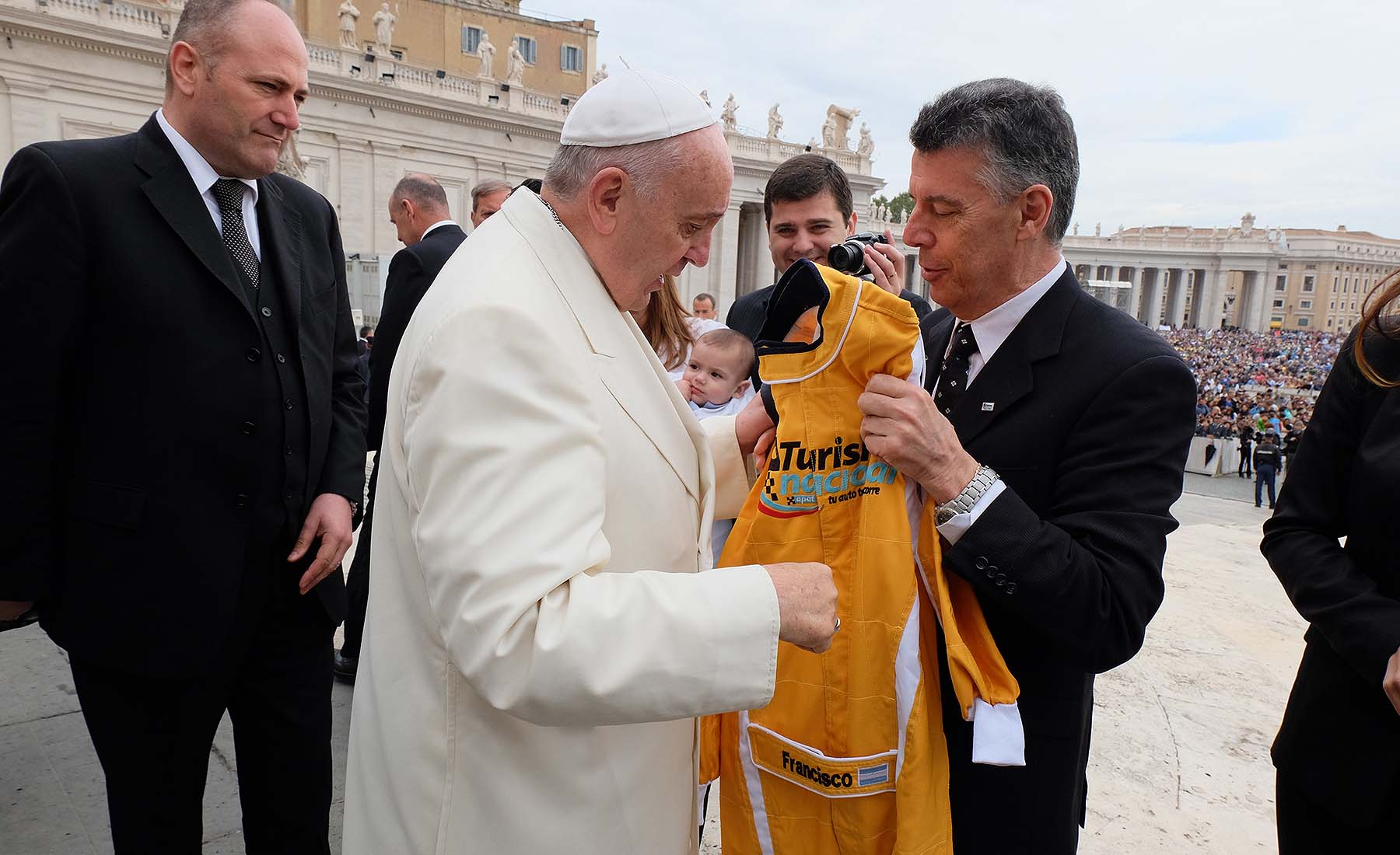 El automovilismo con el Papa Francisco